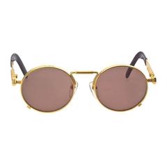 Jean Paul Gaultier 56-8171 Gold Sunglasses