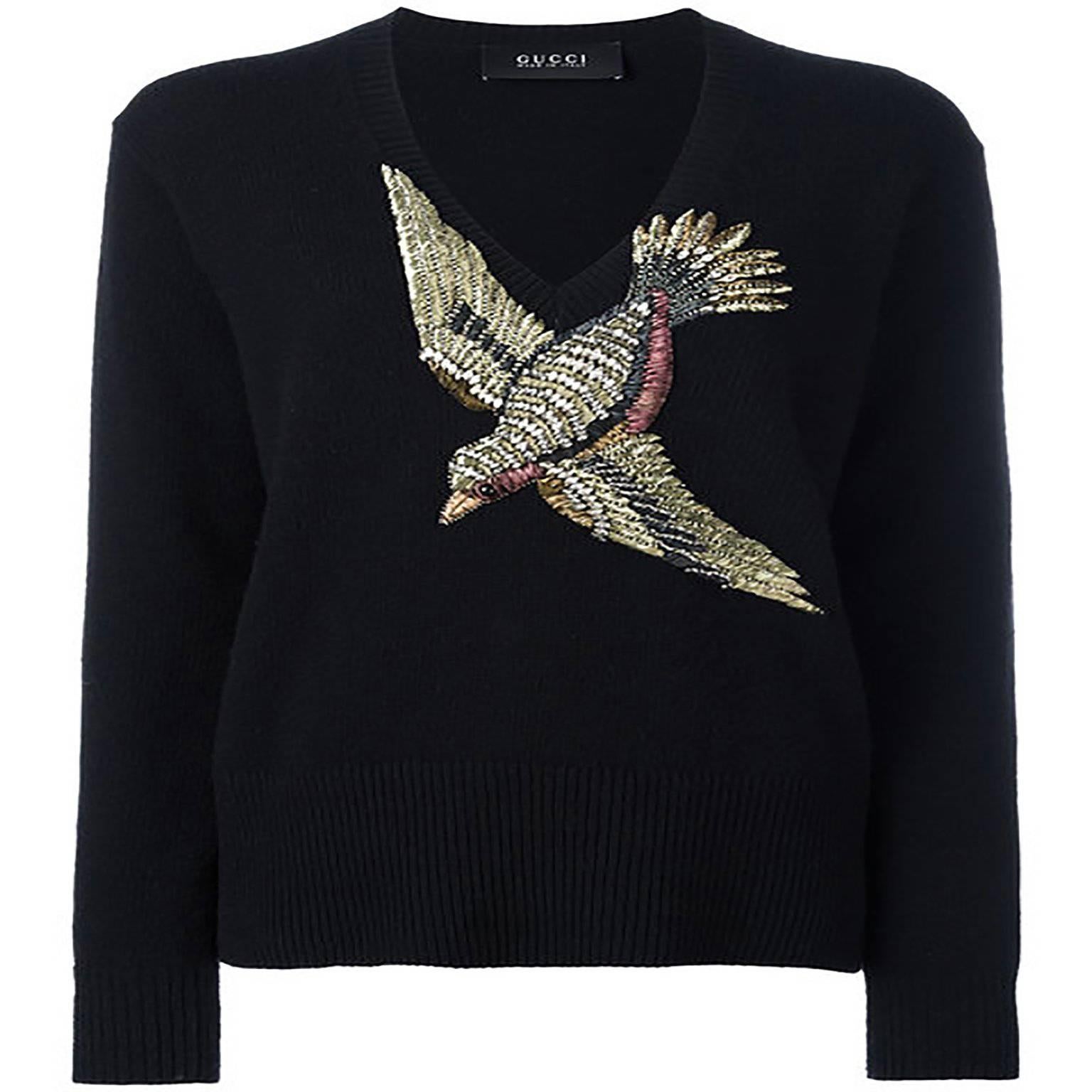 Gucci Bird Applique Jumper