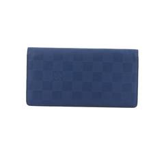 Louis Vuitton Navy Blue Epi Leather Brazza Wallet For Sale at 1stDibs