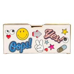 Anya Hindmarch Stickers Clutch