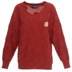 SONIA RYKIEL Lips Knit Sweater