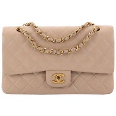 Chanel Vintage Classic Quilted Lambskin Medium Double Flap Bag