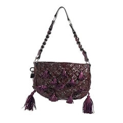 Purple Marc Jacobs Embellished Dancer Bag