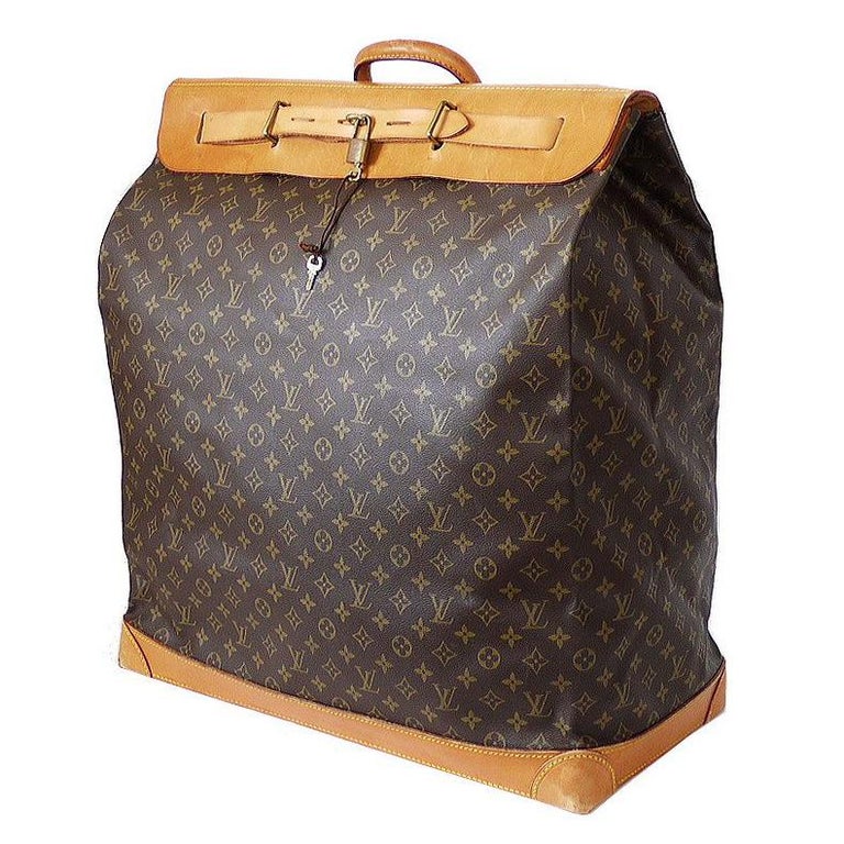 Louis Vuitton Monogram Steamer Bag 55 Travel Bag Rare at 1stDibs