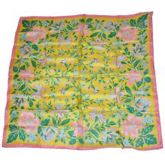 Pañuelo de seda Liberty of London Multicolor Multifloral