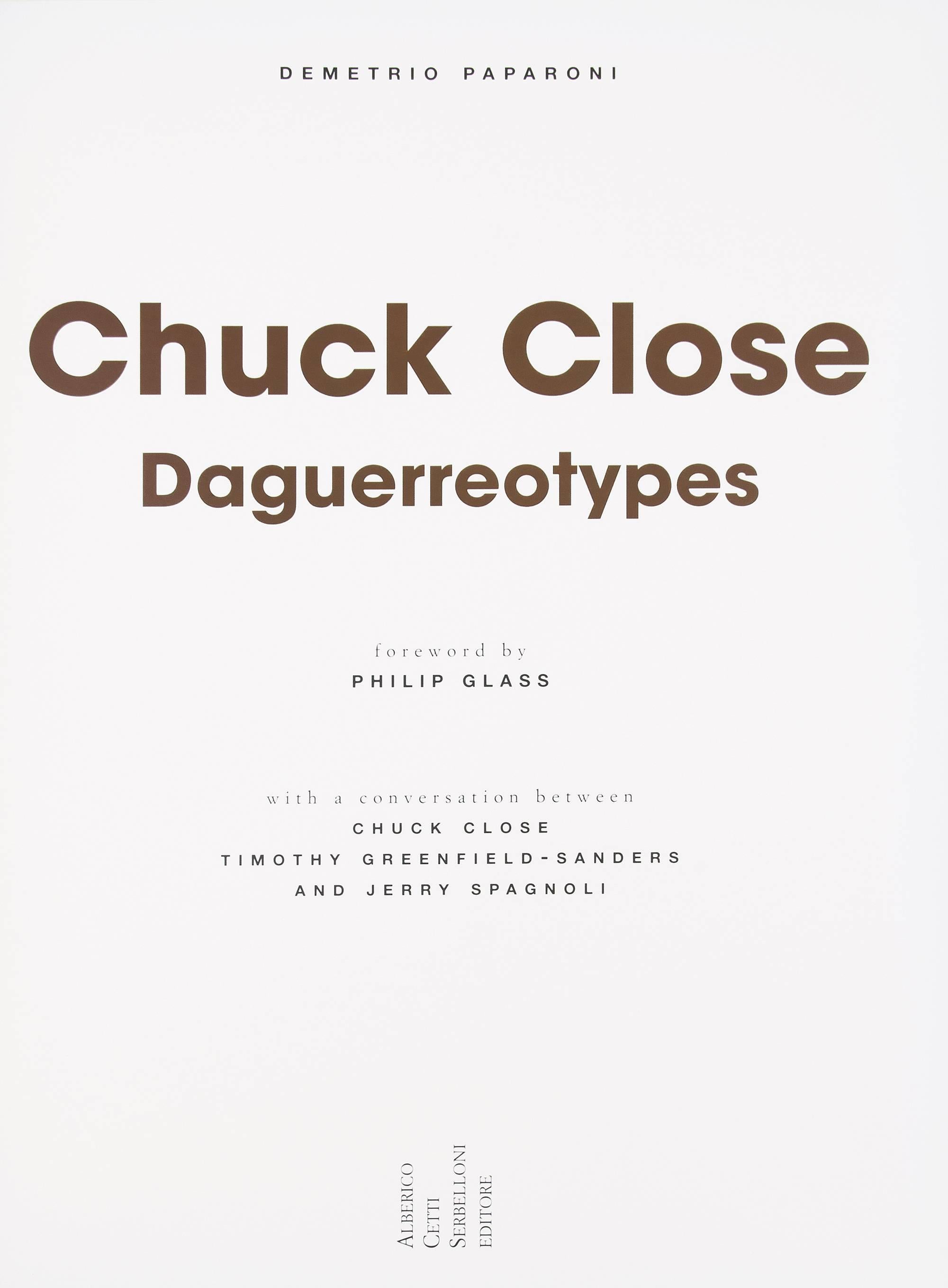 chuck close daguerreotypes