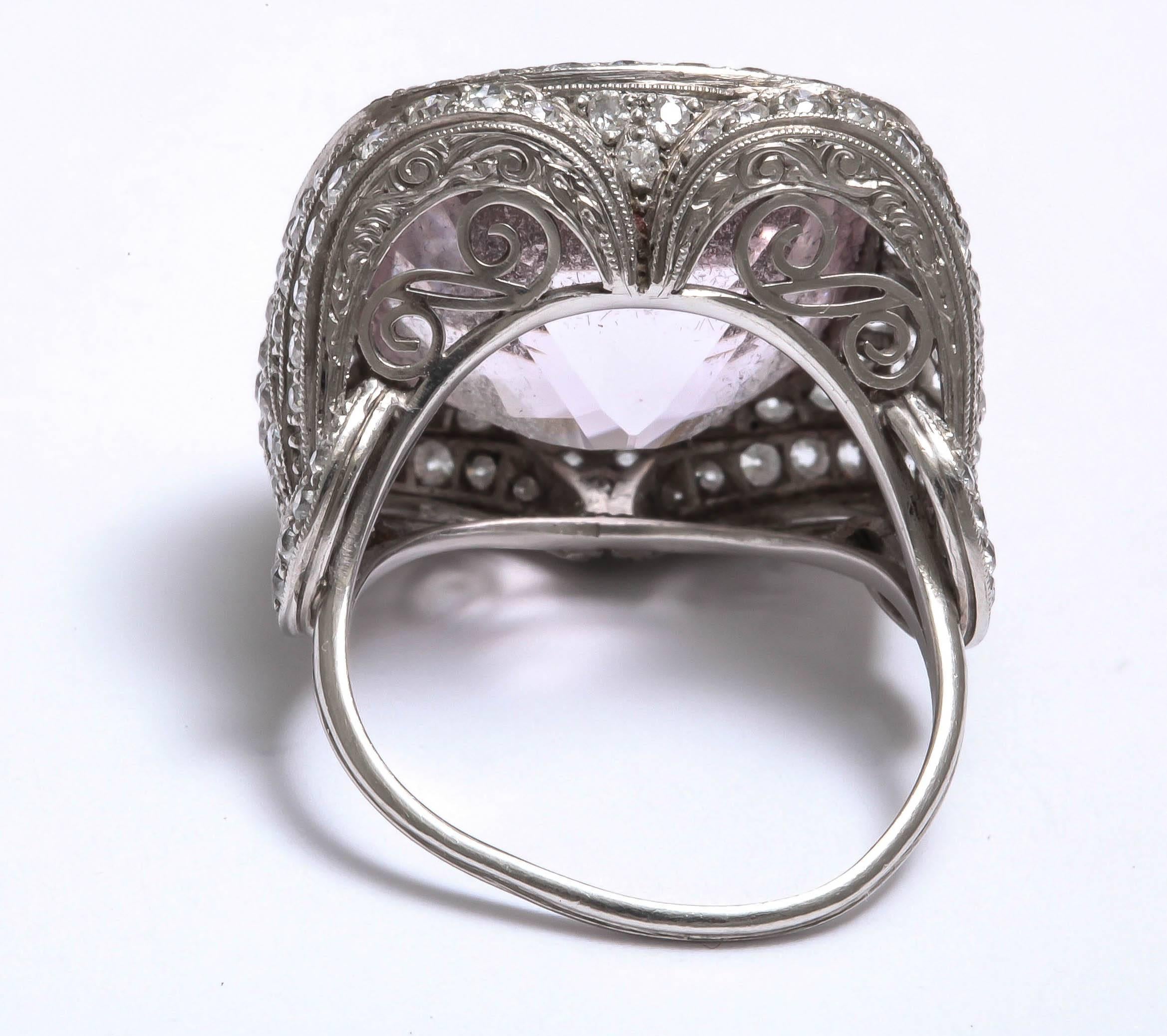 vintage kunzite rings