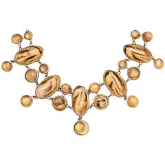 Denise Gatard Feather 'Crystal' Necklace 9