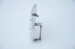 Antonio Pineda Sterling Silver Hunter Motif Belt Buckle 1960