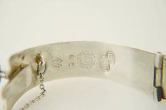 Sigi Pineda Bracelet Taxco Sterling Silver Tiger Eye 1960