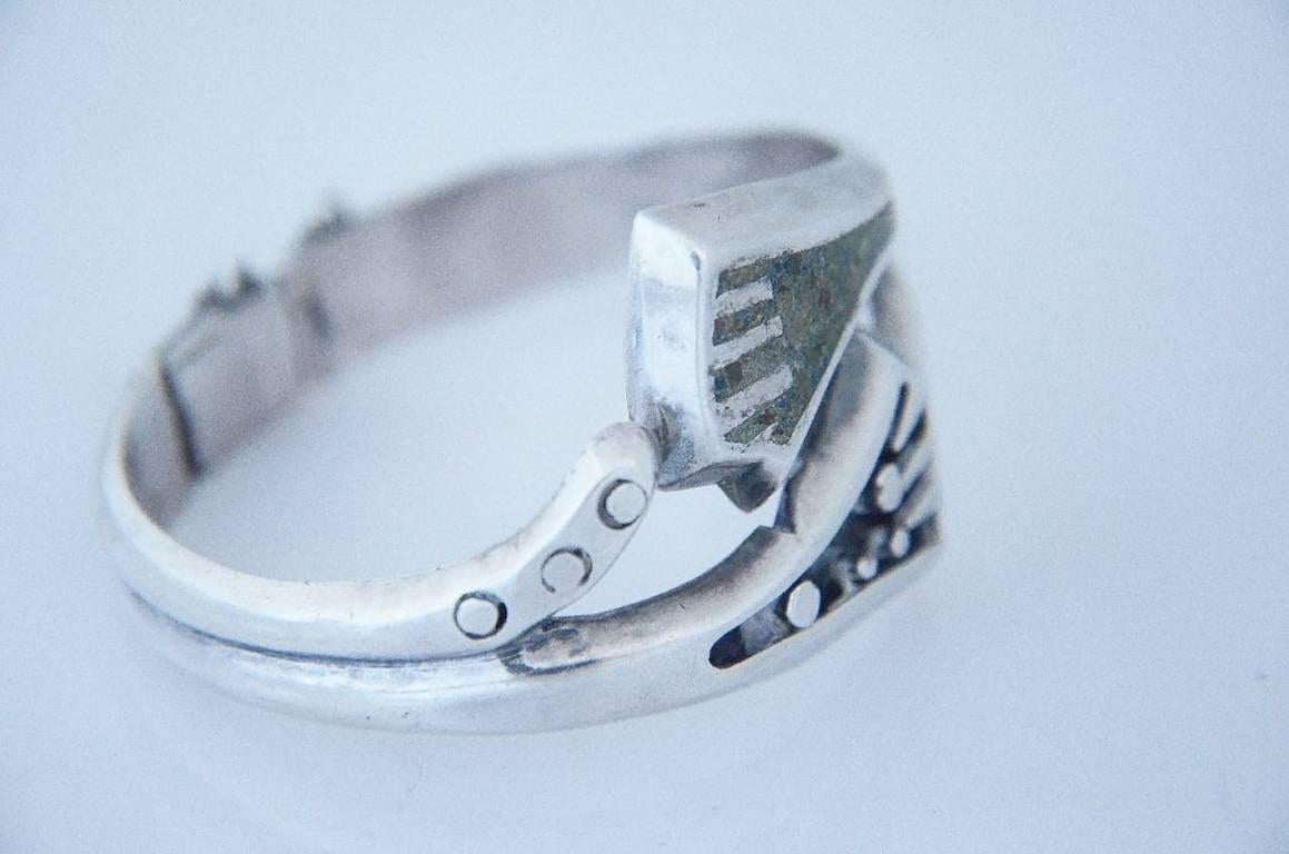 Women's Salvador Teran Sterling Silver Bracelet For Sale