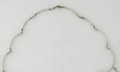 Antonio Pineda .980 Silver Modernist Necklace
