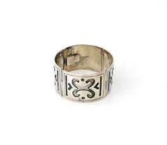 Bernice Goodspeed Sterling Silver Wide Link Bracelet