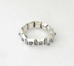 William Spratling Sterling Silver & Amethysts Bracelet