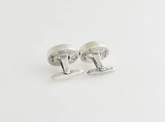 Antonio Pineda .970 Silver & Moonstone Cufflinks 1960