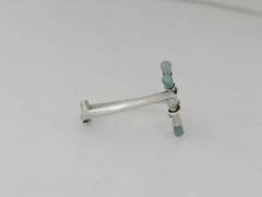 Taxco Sterling Silver Jadeite Bracelet