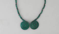 Margot de Taxco Sterling Silver Enameled Link Bracelet