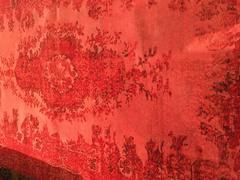 Overdyed Rug in Red, Largest