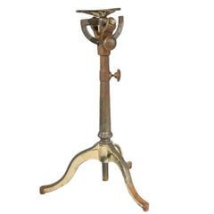Cast Iron Articulating Drafting Table Base
