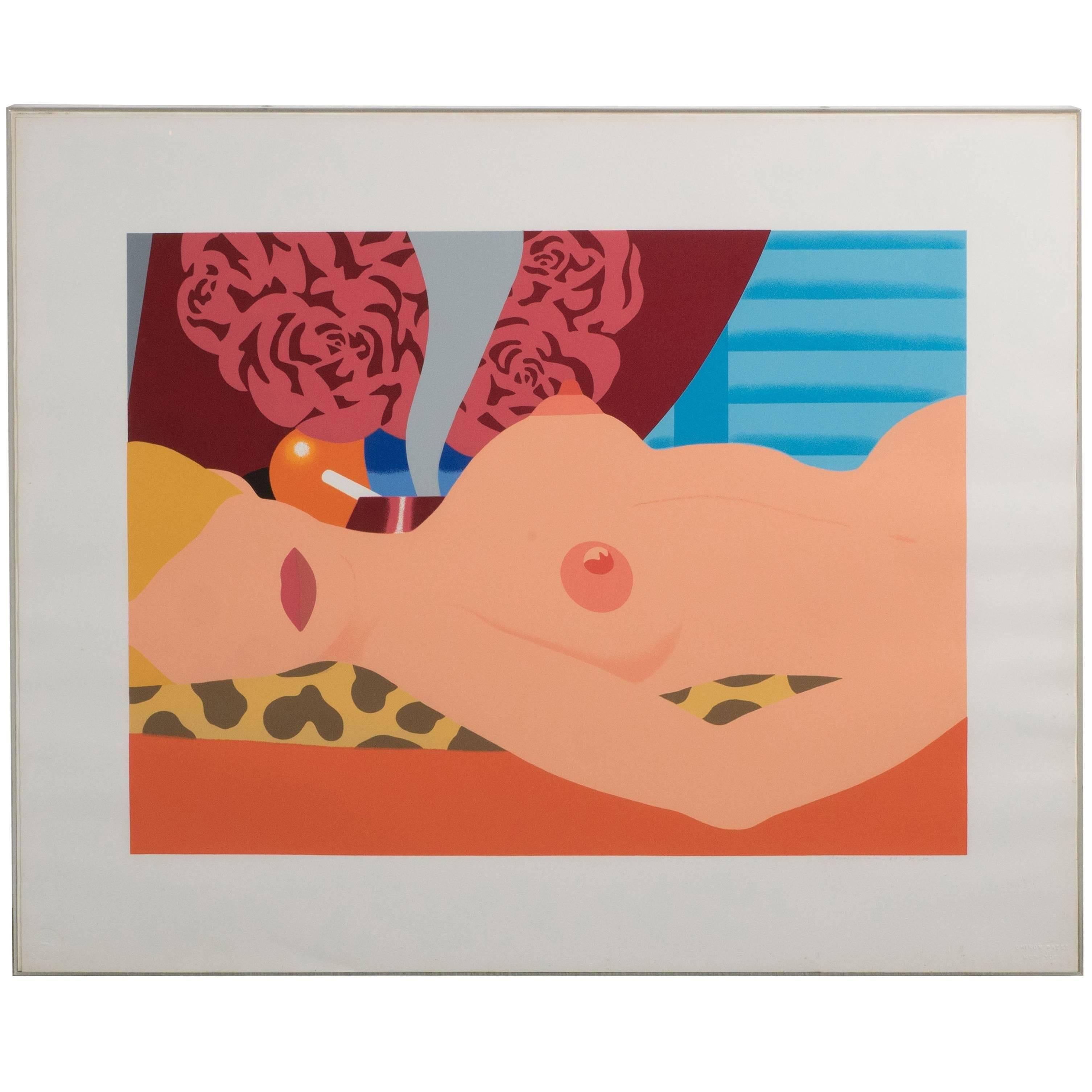 Tom Wesselmann Figurative Print – Nude (For Sedfre)