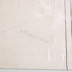 Zeitgenössisches Gemälde in Mischtechnik „mit rückwärtsgewandter Bewegung“ von Jason Craighead