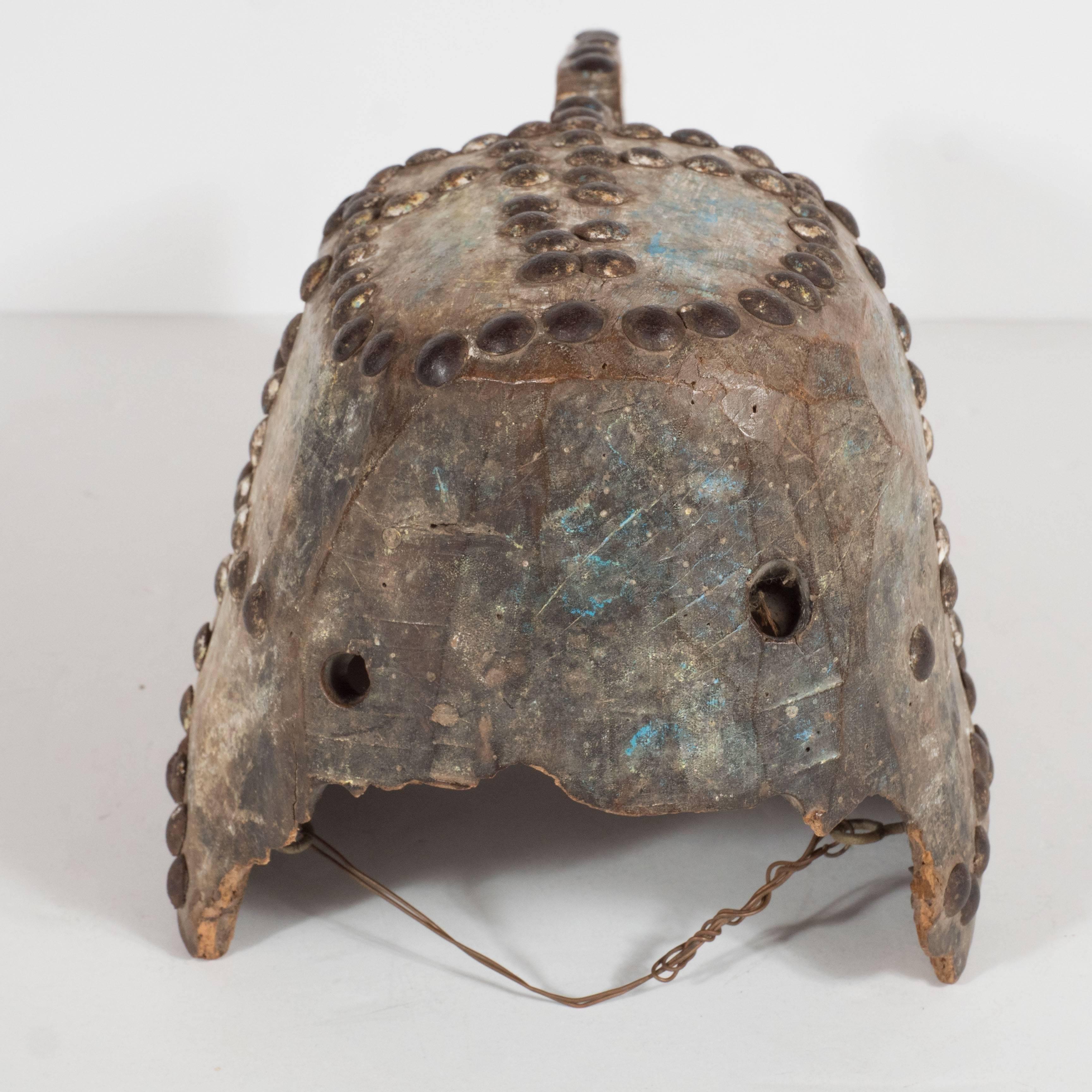 19th Century African Marka Mask from Mali Authenticated by Sotheby's - Tribal Sculpture by Unknown