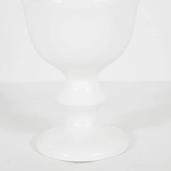 Pop Art Sculpture of a Silver Egg by Herbert Distel, circa 1968