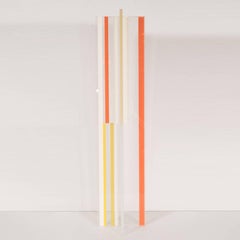 Mid-Century Modernist Lucite Sculpture by Ilya Bolotowsky, "Plastic Column"