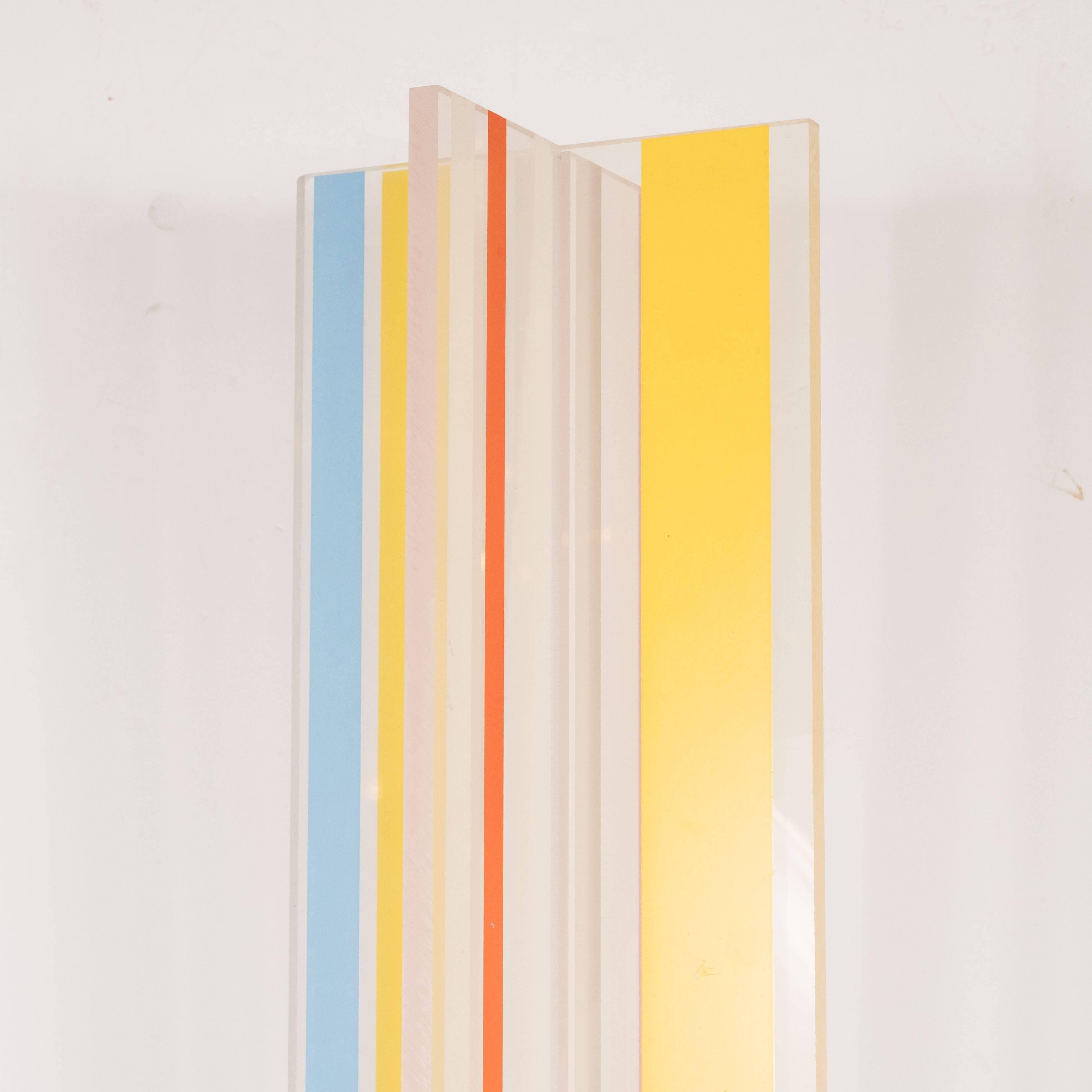 Mid-Century Modernist Lucite Sculpture by Ilya Bolotowsky, 