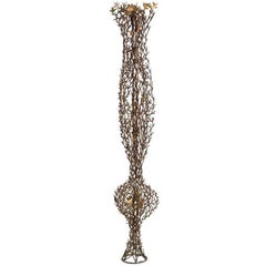 "Venus" sculpture in bronze and silver by Richard Filipowski, circa 1960-1965