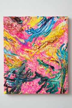 Contemporary Painting " Relox Road" by Sebastian Vallejo
