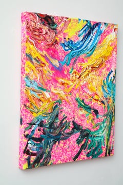 Contemporary Painting " Relox Road" by Sebastian Vallejo