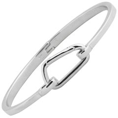 JvdF Sterling Silver Carabiner Clasp Bracelet