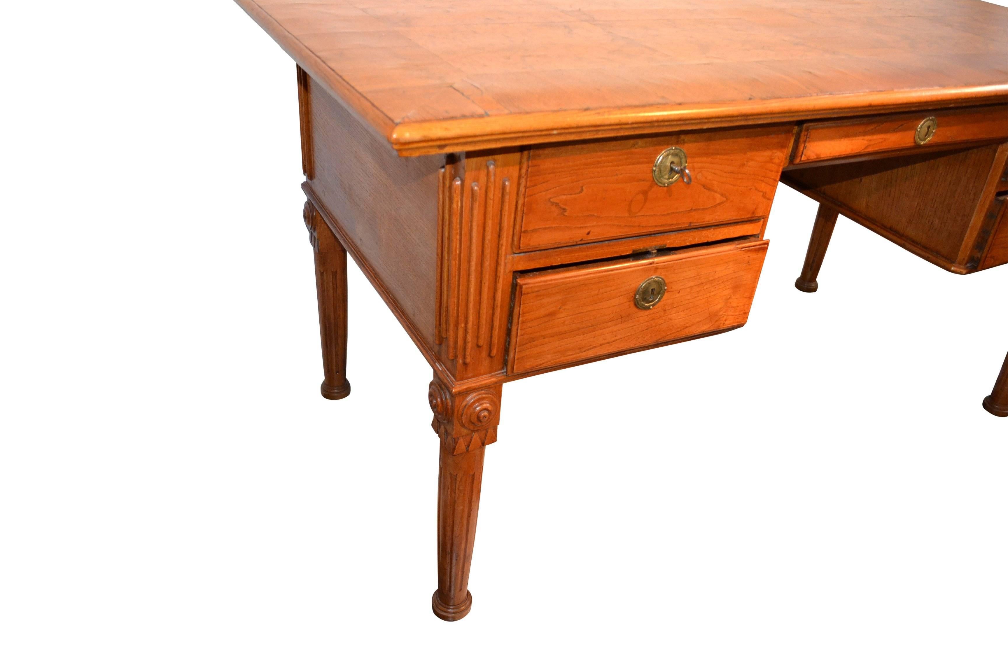 Danish 18th Century Writing Desk By Royal Architect C. F. Harsdorff In Good Condition For Sale In Haddonfield, NJ
