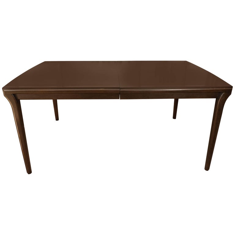 Mahogany Extension Dining Table by John For Sale at 1stDibs