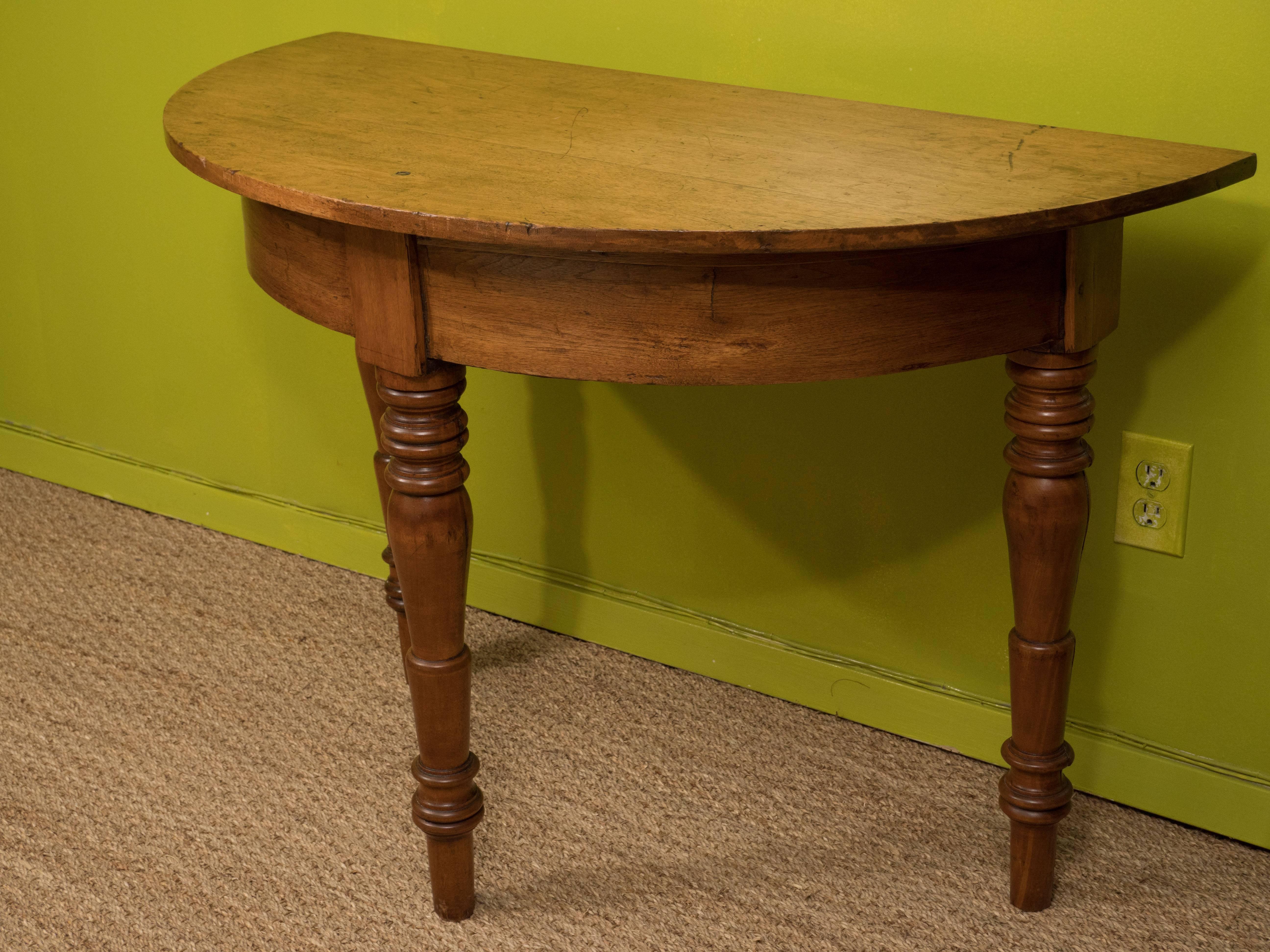 20th Century Demilune Table For Sale
