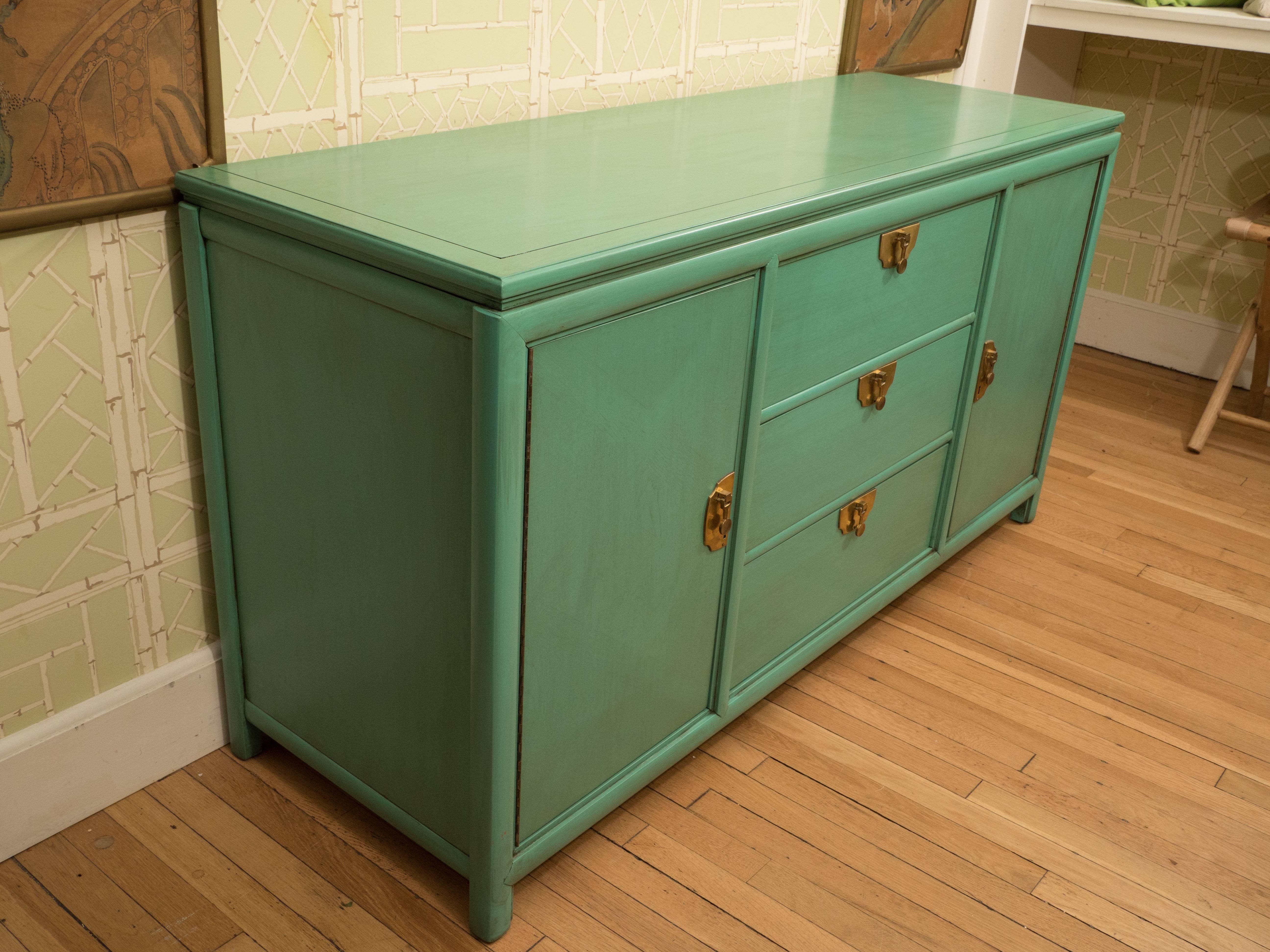 20th Century Turquoise Chest by Thomasville
