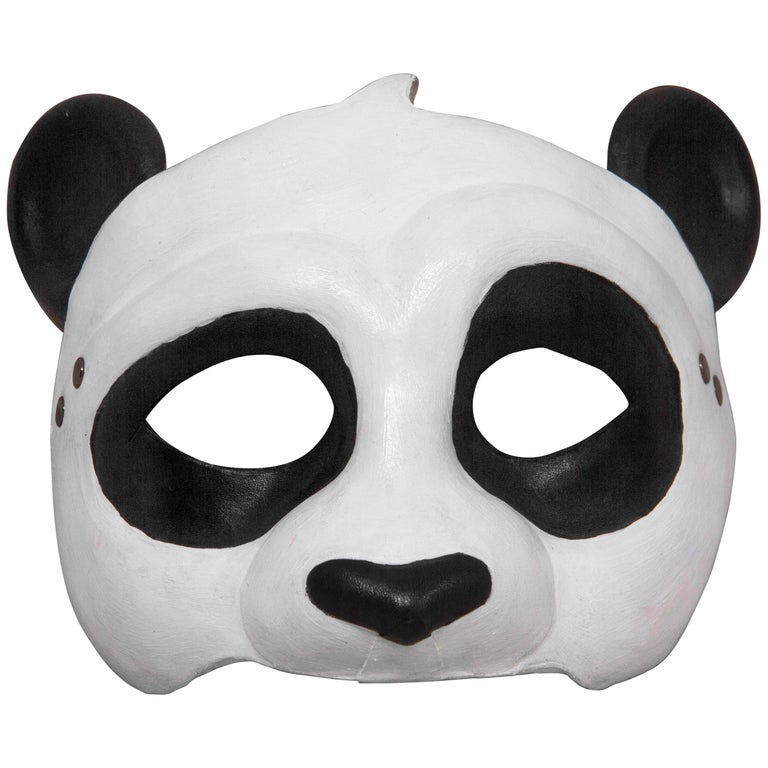 Leather Panda Mask For Sale at 1stdibs