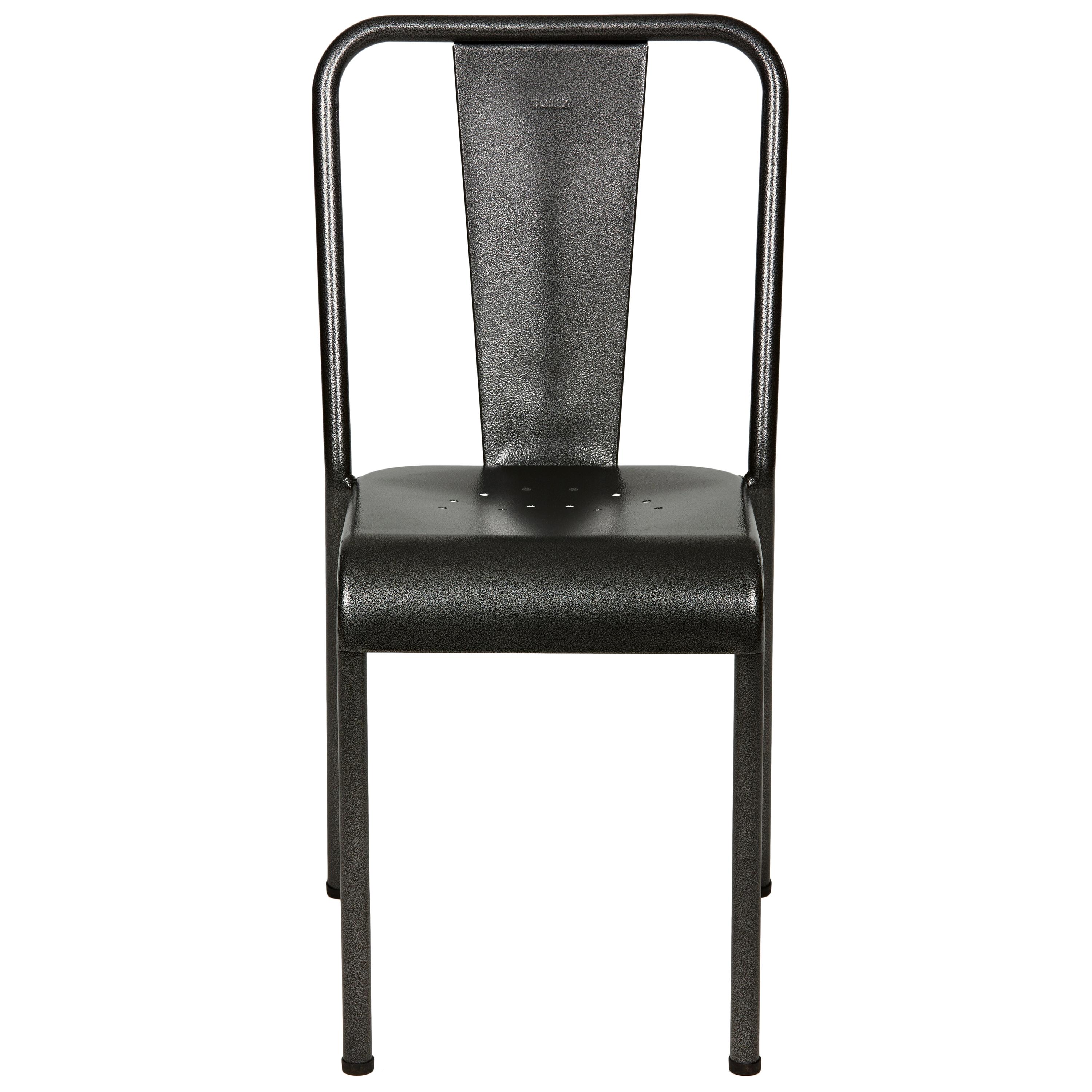 For Sale: Gray (Gris Martelé) T37 Chair in Pop Colors by Xavier Pauchard and Tolix
