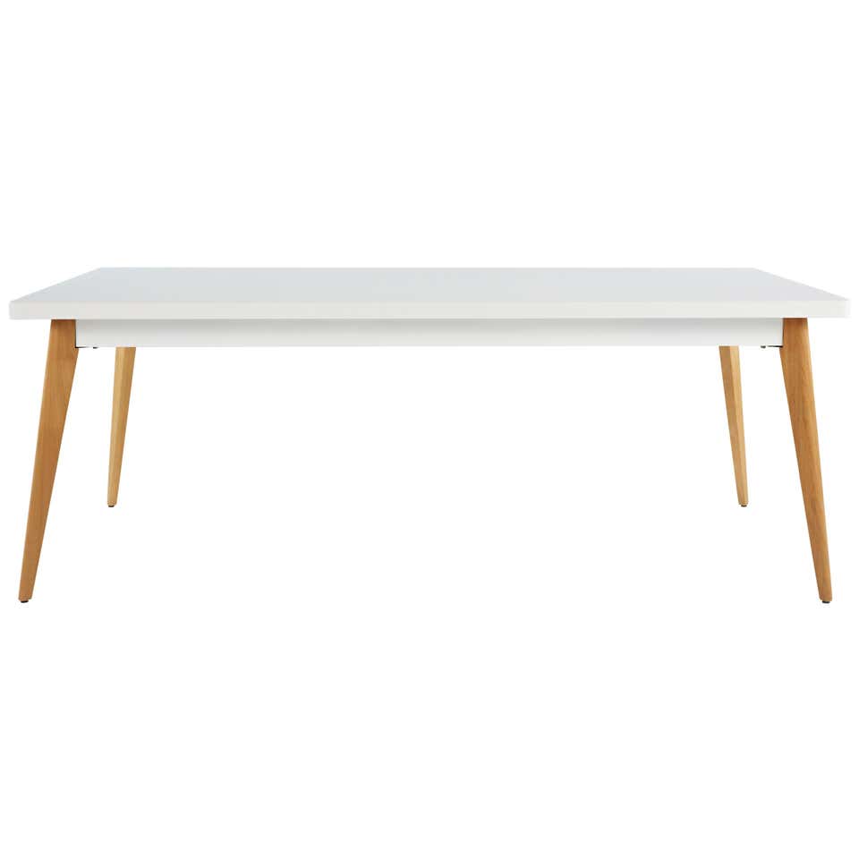 Customizable 55 Table 95x200 with Wood Legs in Essential Colors by Jean ...