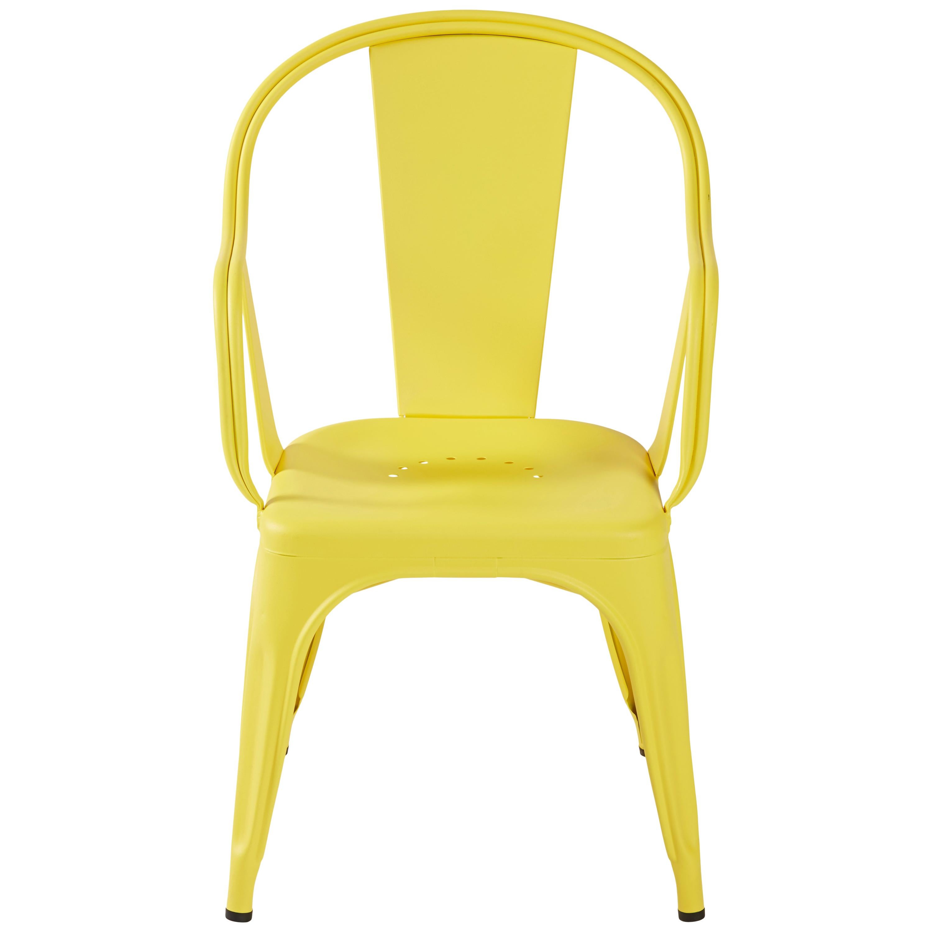 For Sale: Yellow (Citron) C-Armchair in Essential Colors by Xavier Pauchard & Tolix