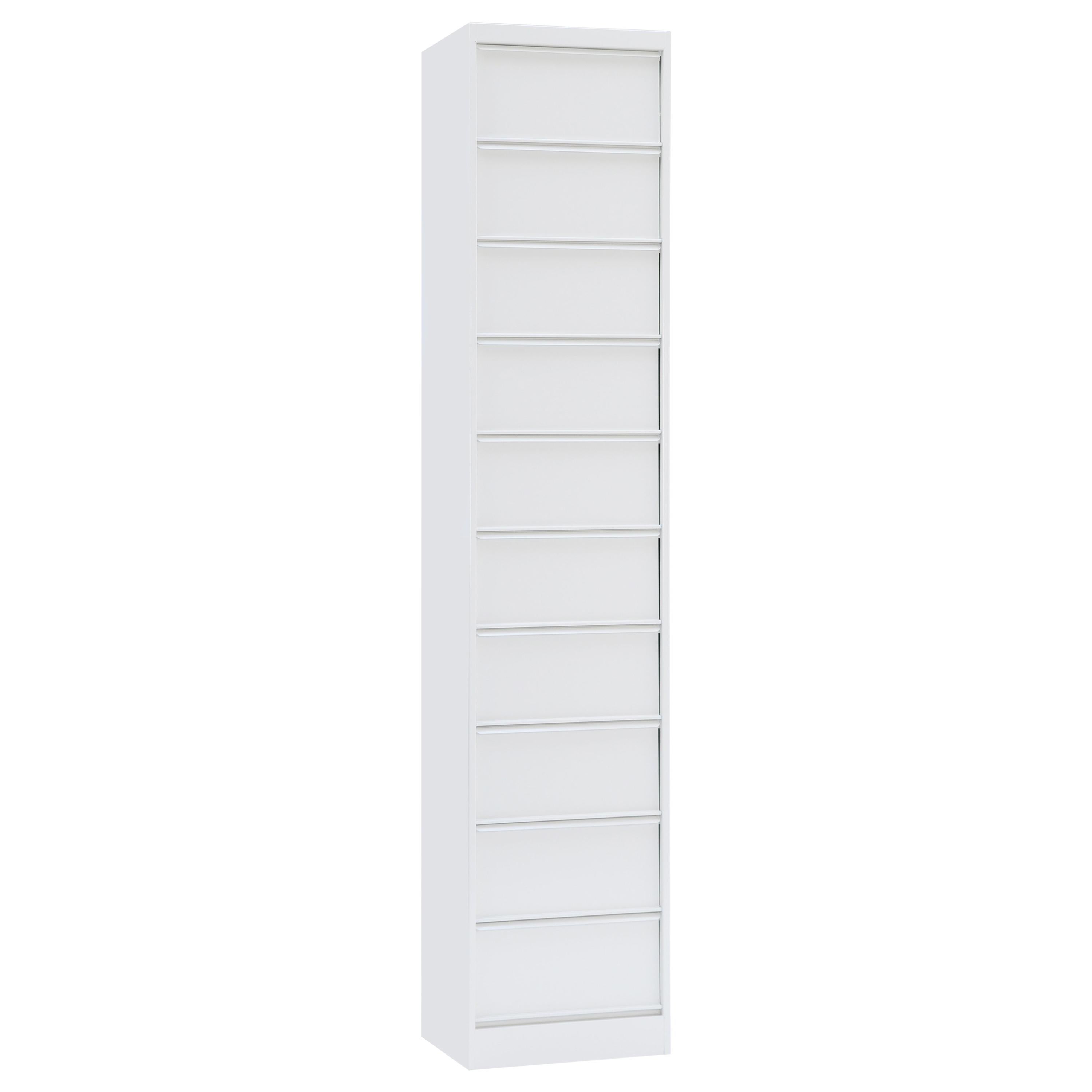 For Sale: White (Blanc) CC10 Industrial Cabinet in Essential Colors by Xavier Pauchard and Tolix