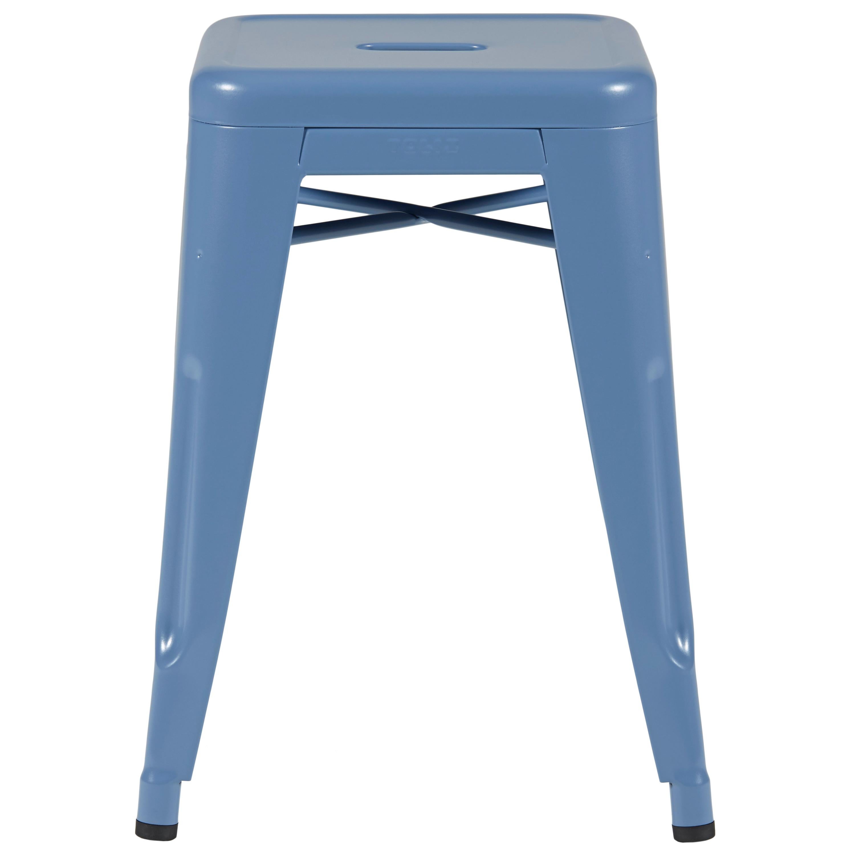 For Sale: Blue (Bleu Provence) H Stool 50 in Pop Colors by Chantal Andriot and Tolix