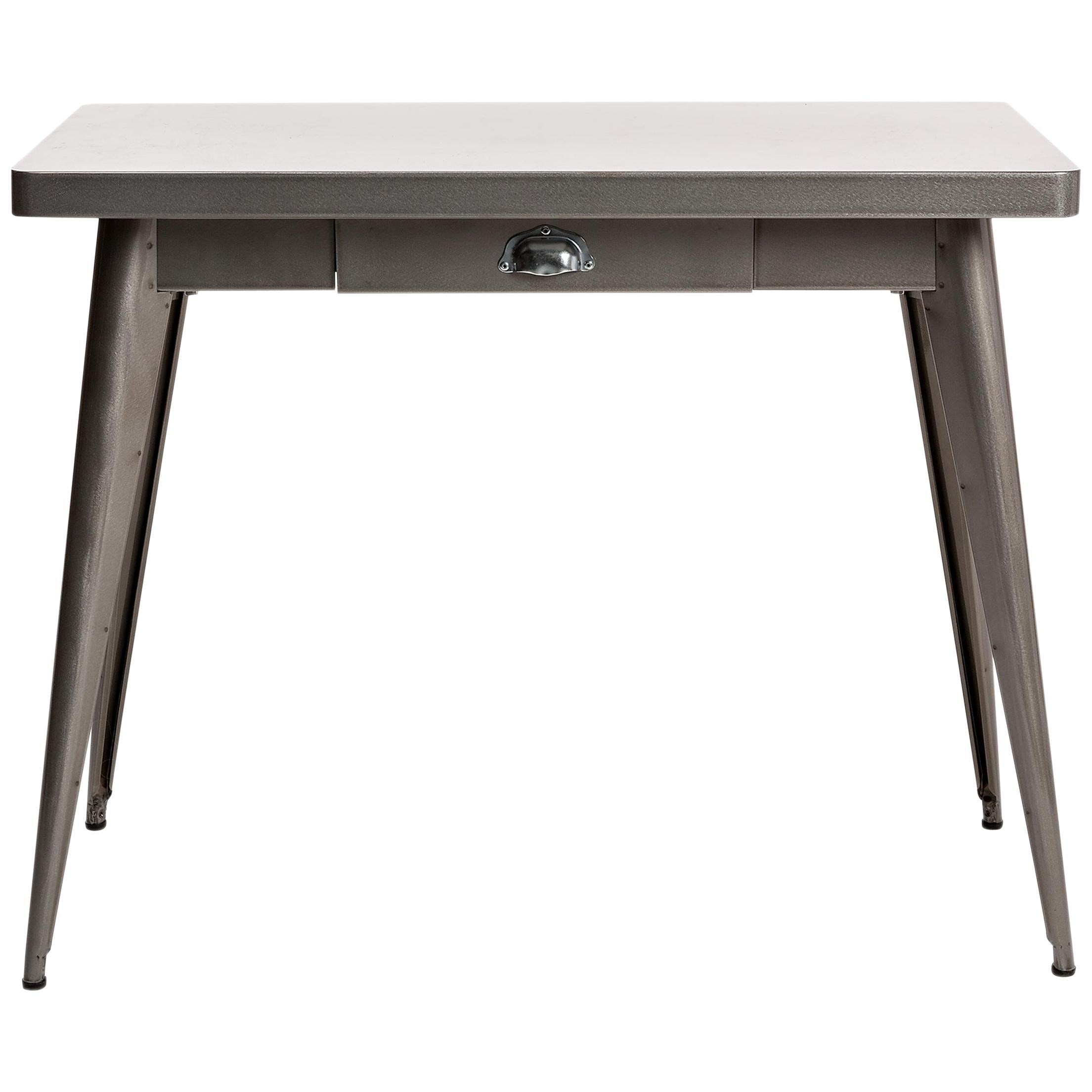 For Sale: Gray (Vernis Gris Lasure) 55 Console Table Indoor 43.5x90 in Essential Colors by Jean Pauchard & Tolix