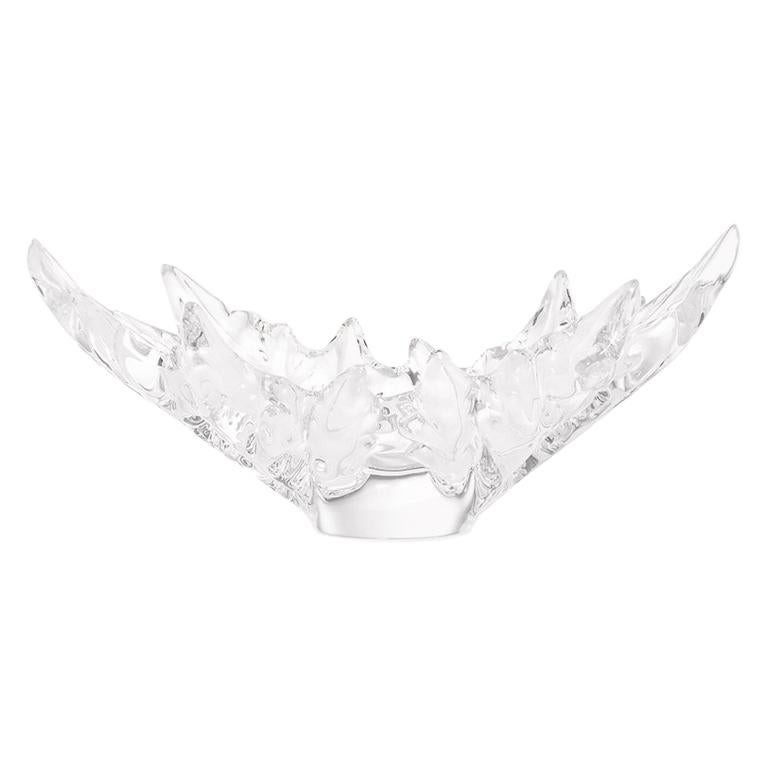 For Sale: Clear Medium Champs-Élysées Bowl in Crystal Glass by Lalique