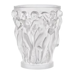 Bacchantes Vase in Crystal Glass by Lalique