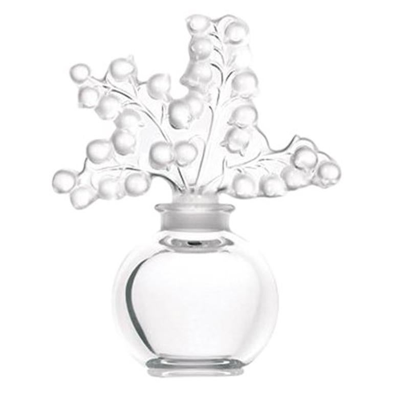 For Sale: Clear Clairefontaine Perfume Bottle in Crystal Glass by Lalique
