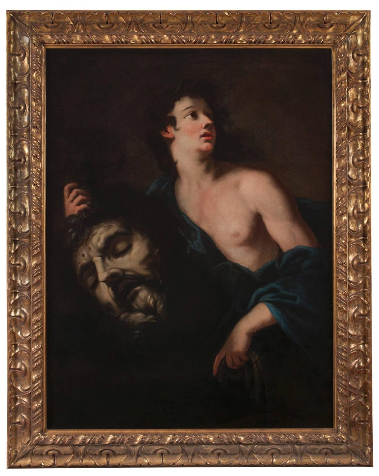 Pietro Dandini Portrait Painting - David with the Head of Goliath 
