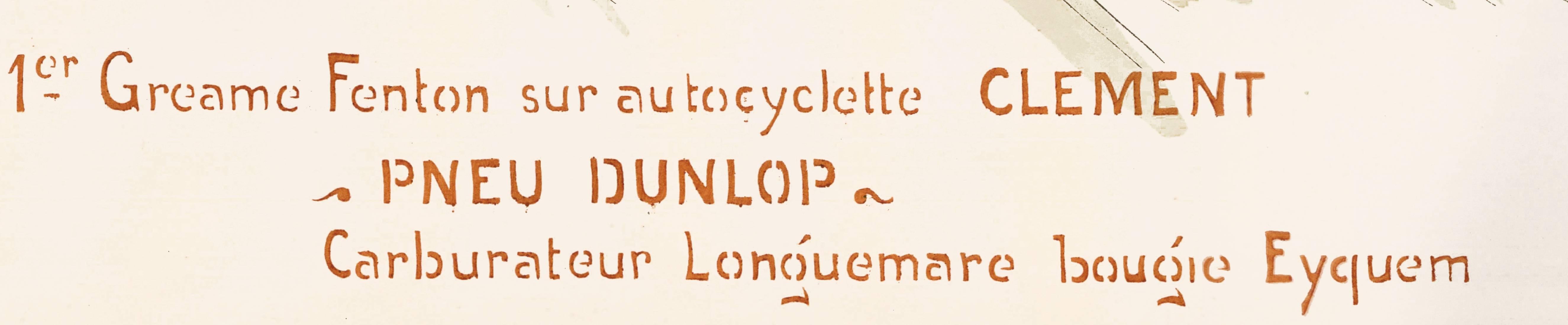Carreras de motos por Gamy Montaut, 1913 3