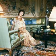 Around That Time - Marella Agnelli, 1967, Small Color Photograph